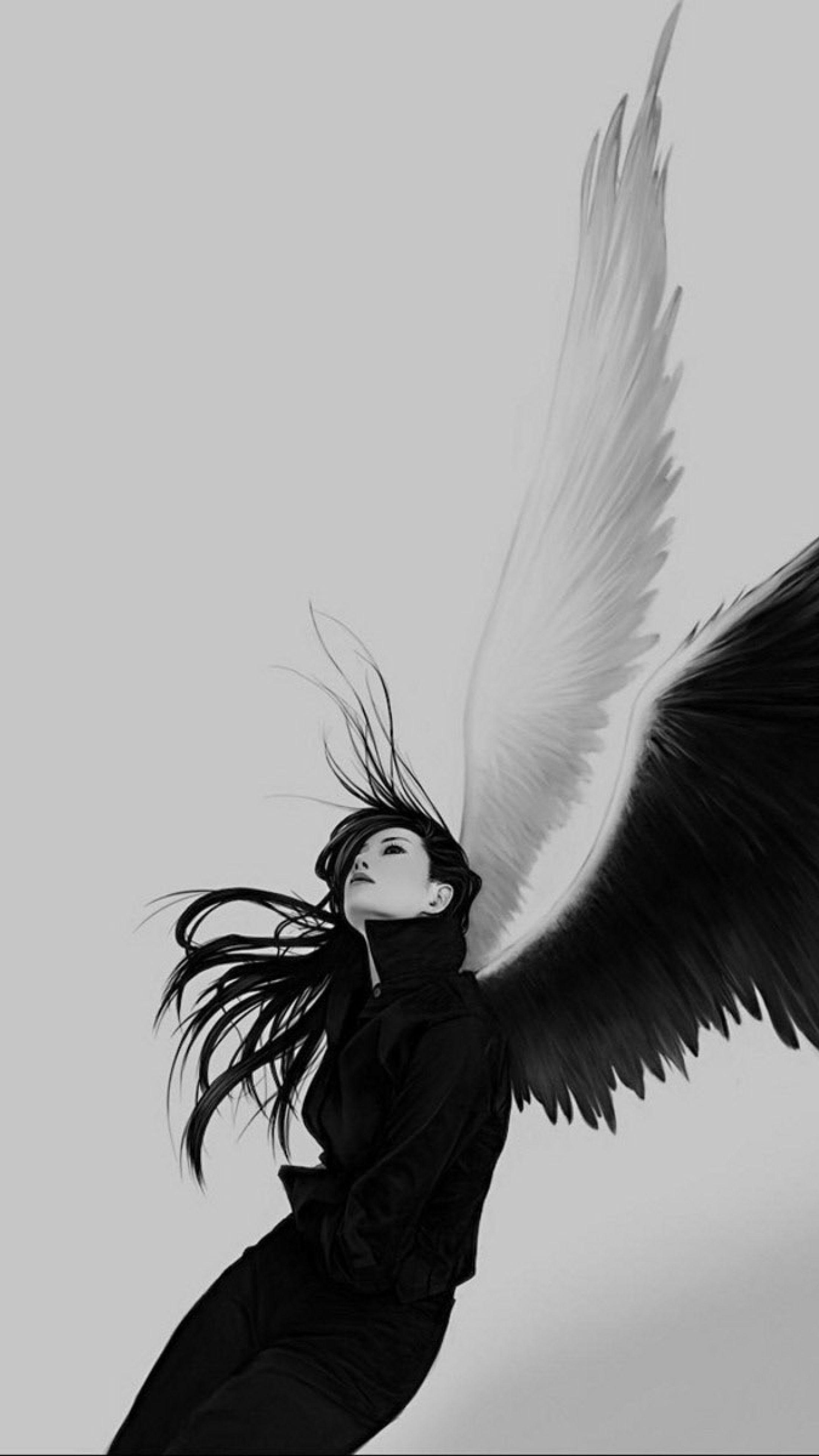 Girl With Wings Angel Wallpapers