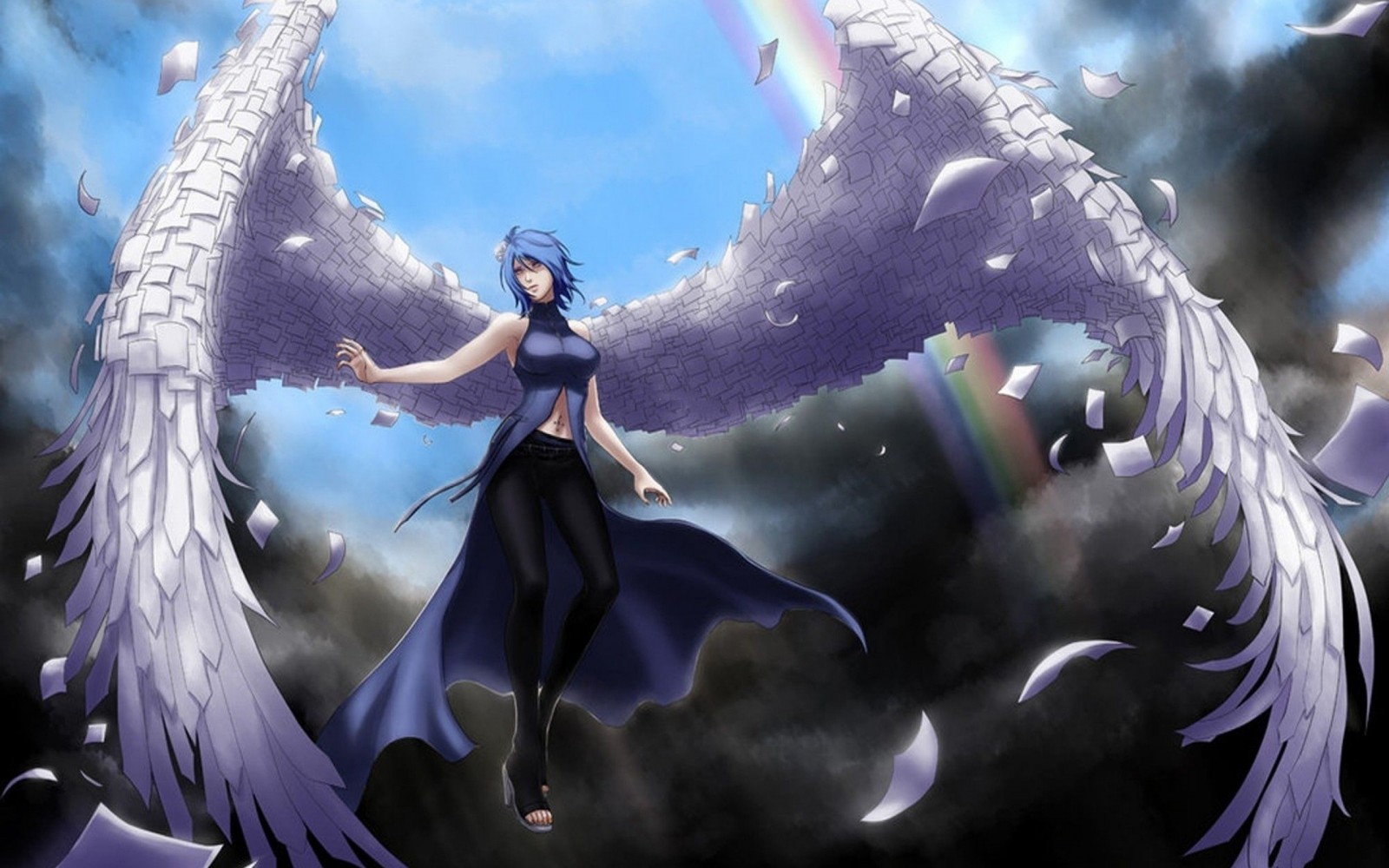 Girl With Wings Angel Wallpapers