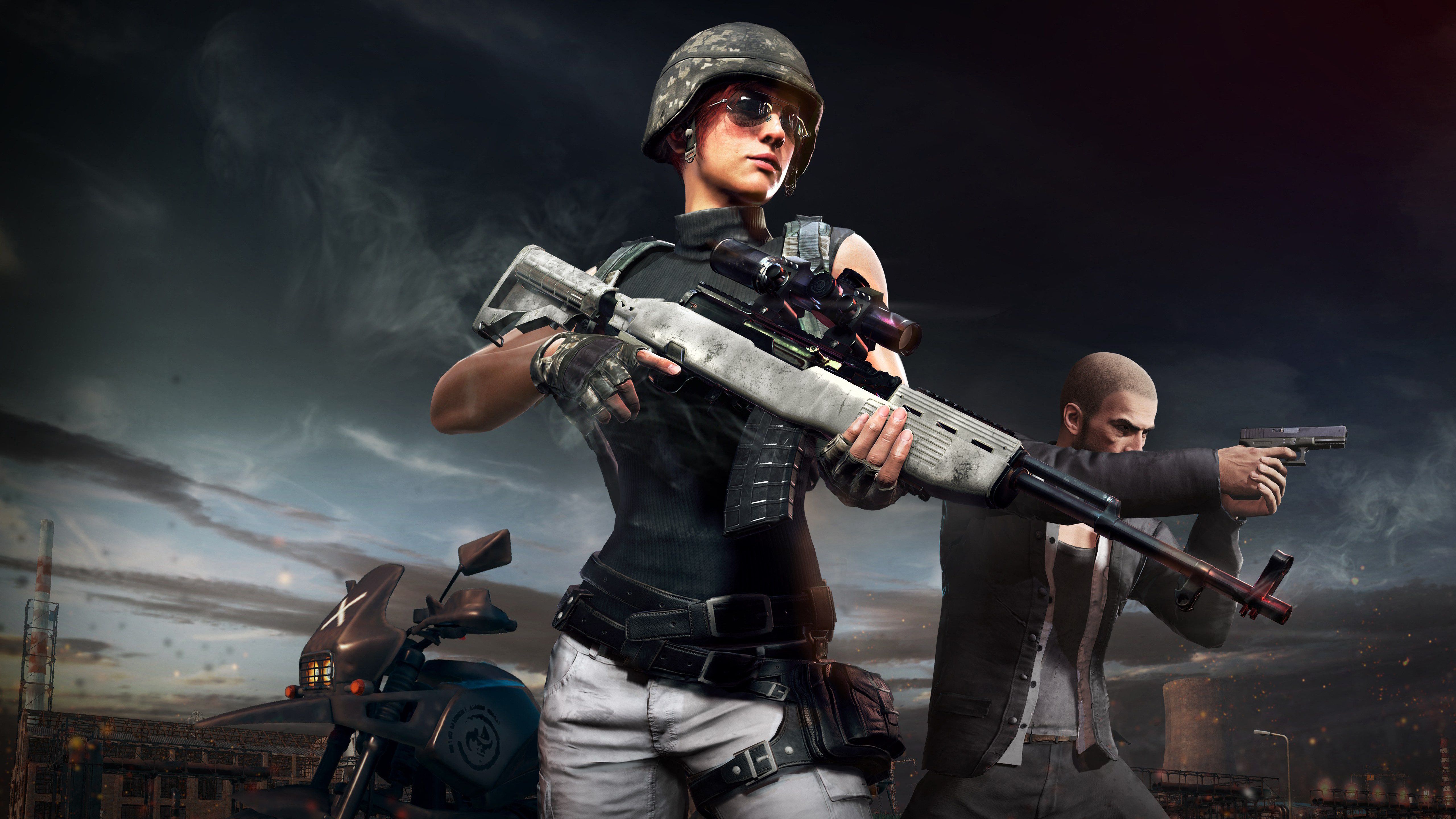 Girl x Playerunknowns Battlegrounds Wallpapers