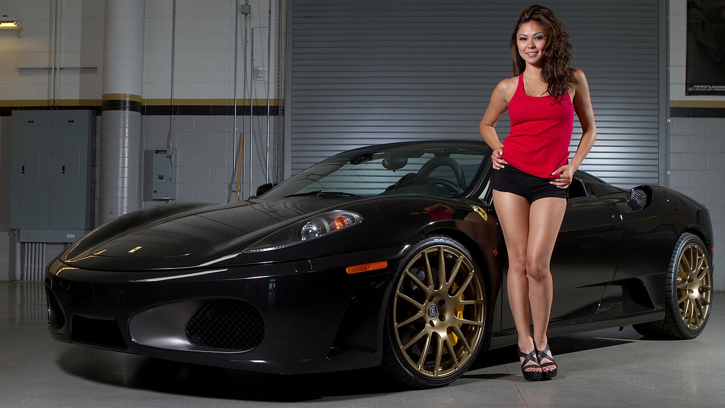 Girls & Cars Wallpapers