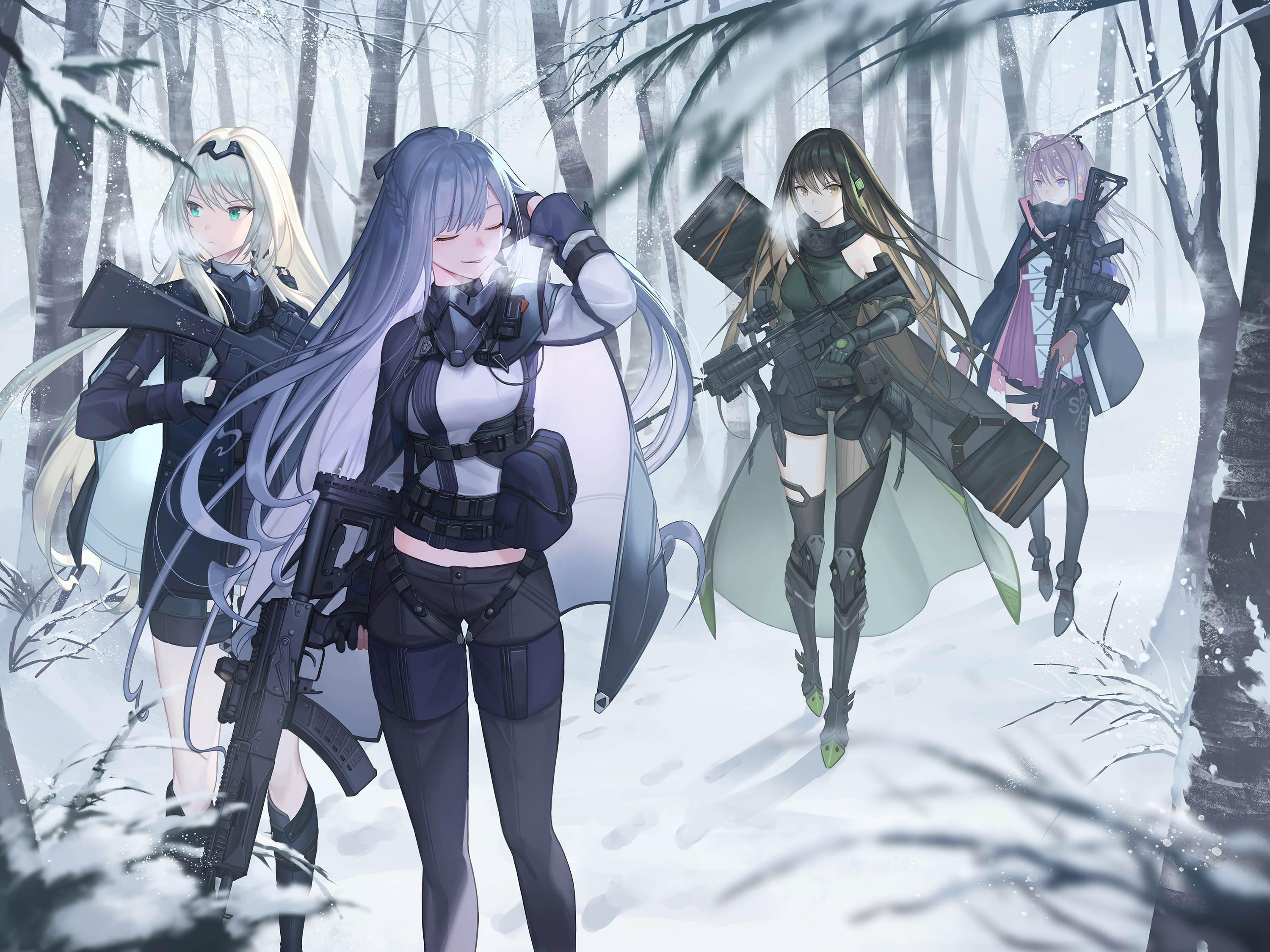 Girls Frontline Characters Wallpapers