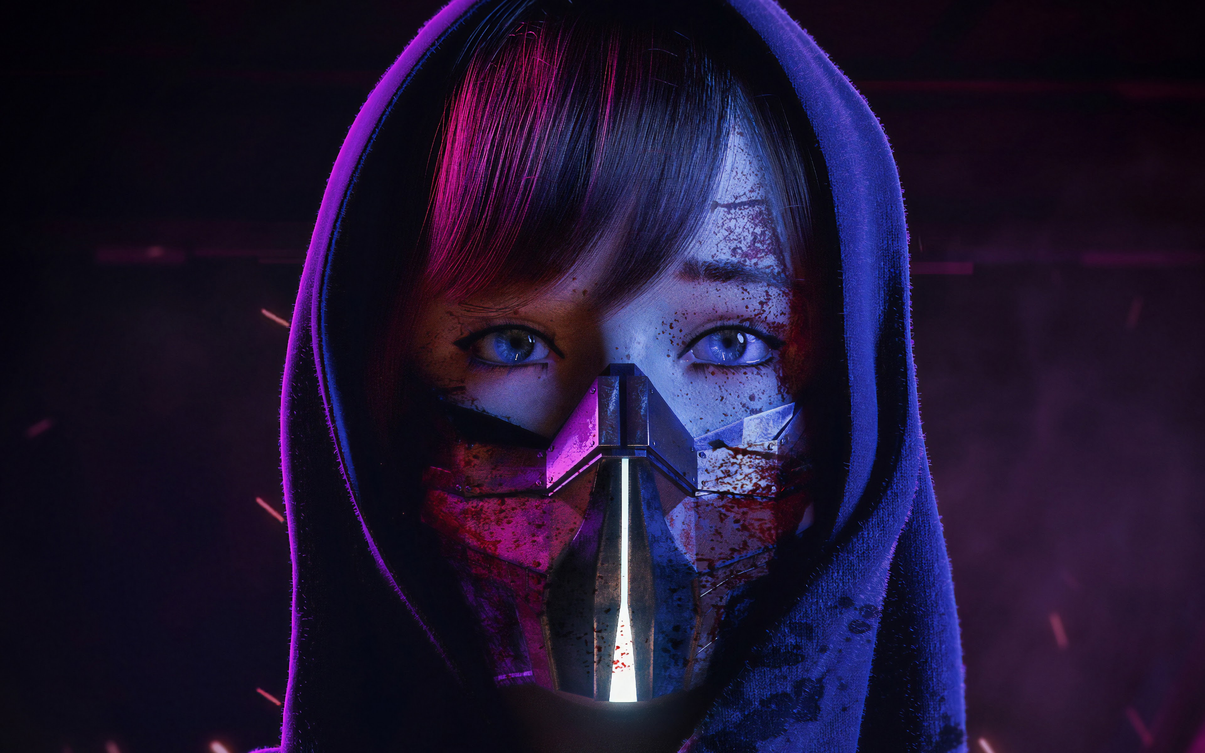 Girls In Mask Wallpapers