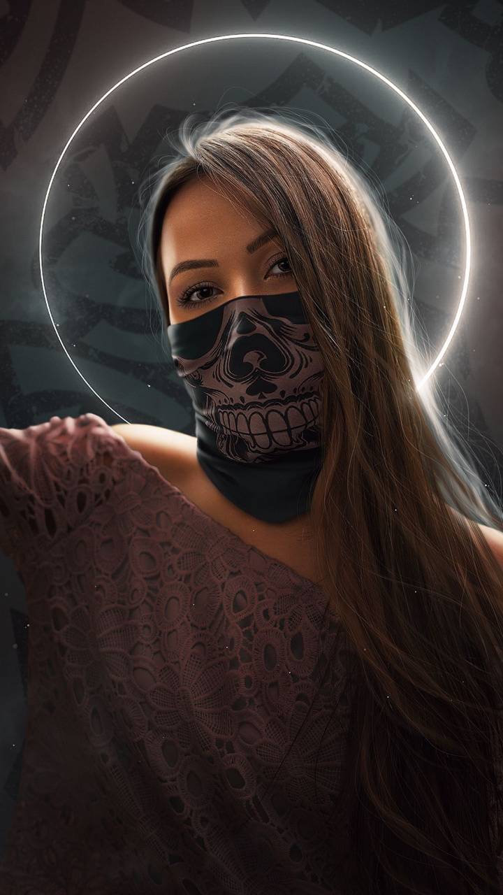 Girls In Mask Wallpapers