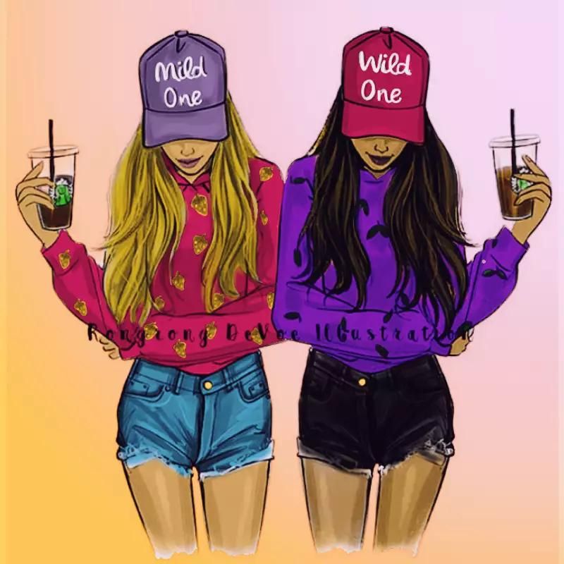 Girly Bff Wallpapers