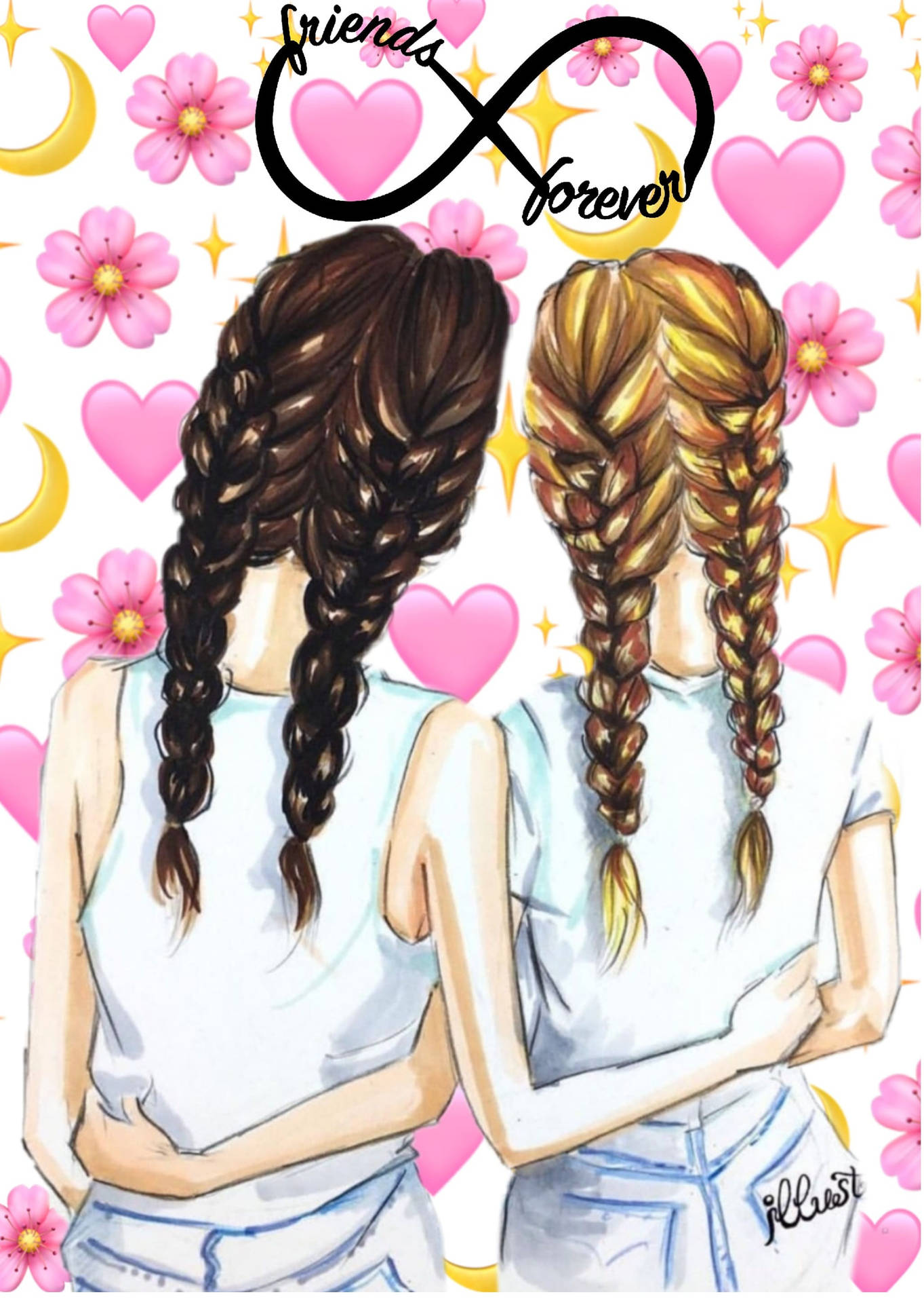 Girly Bff Wallpapers