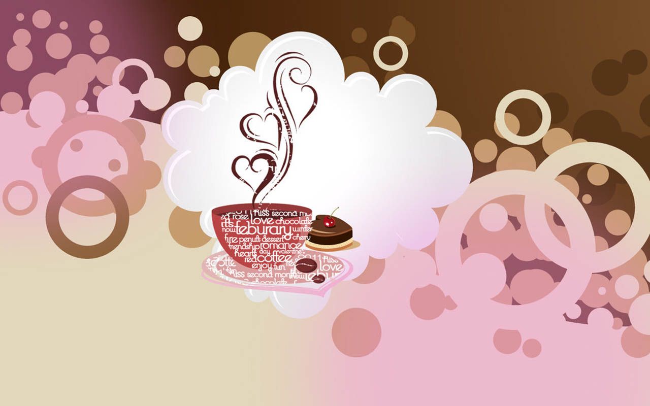 Girly Cute Coffee Wallpapers