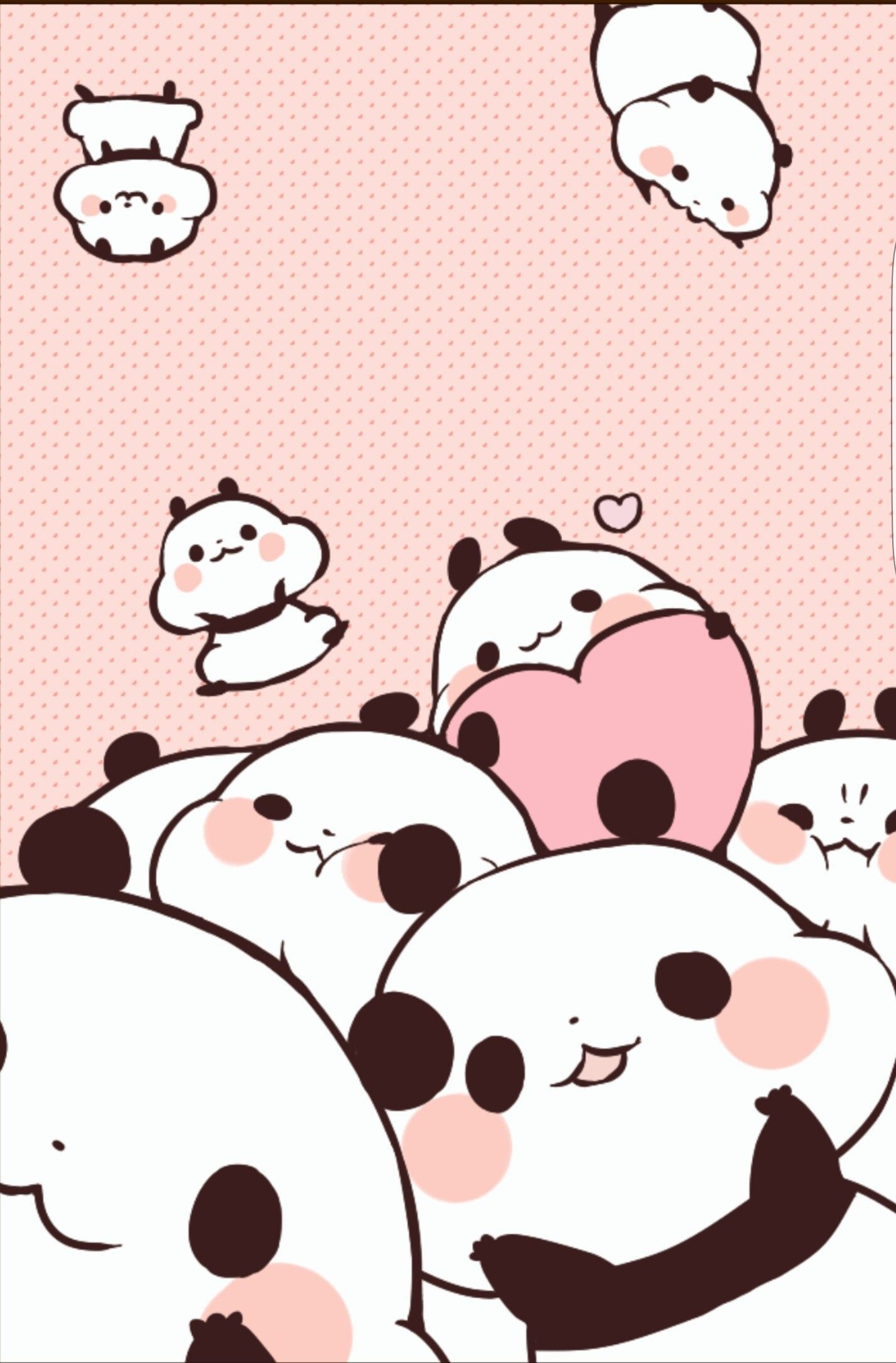 Girly Cute Panda Wallpapers