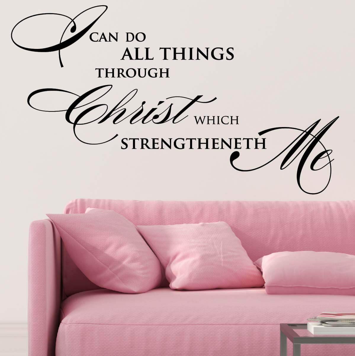 Girly I Can Do All Things Wallpapers