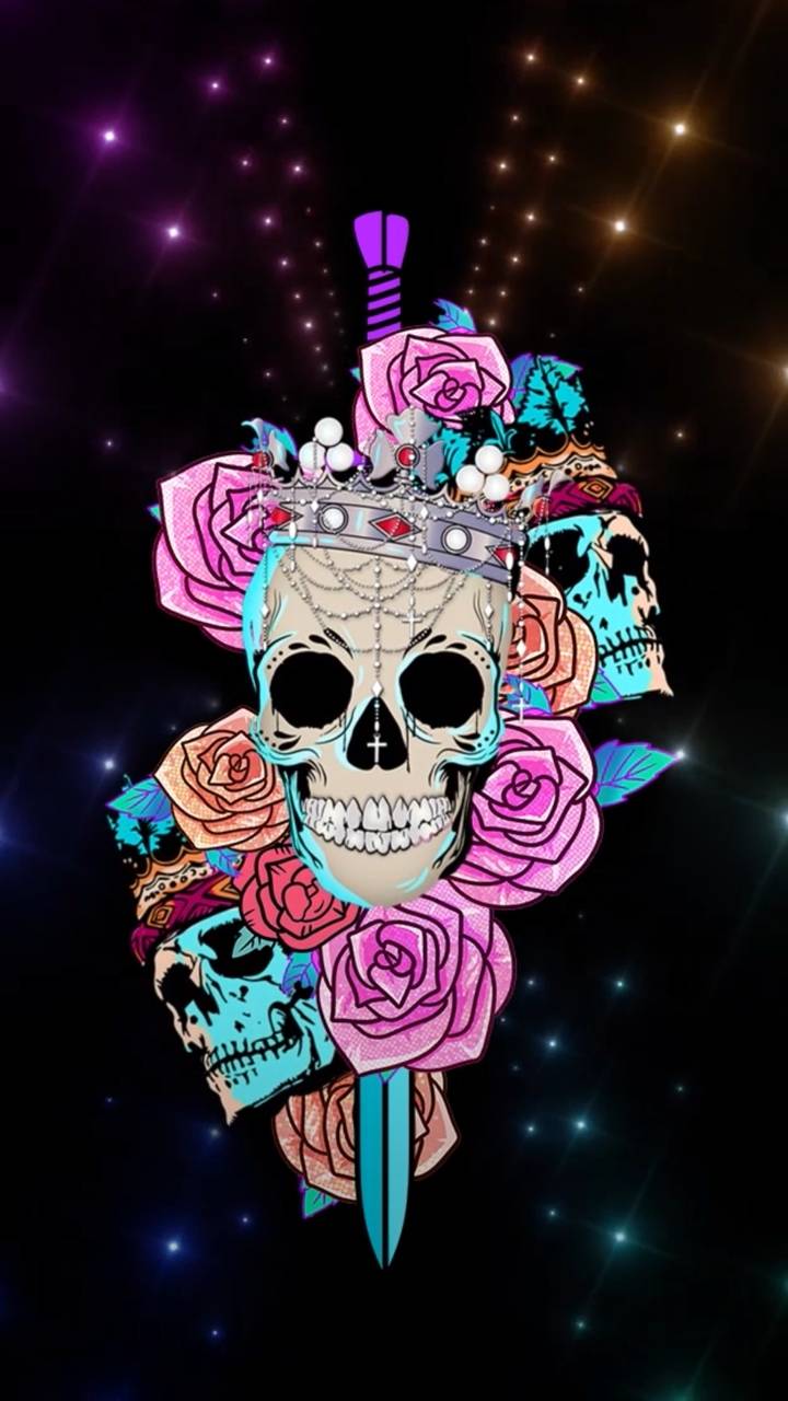 Girly Skulls Wallpapers