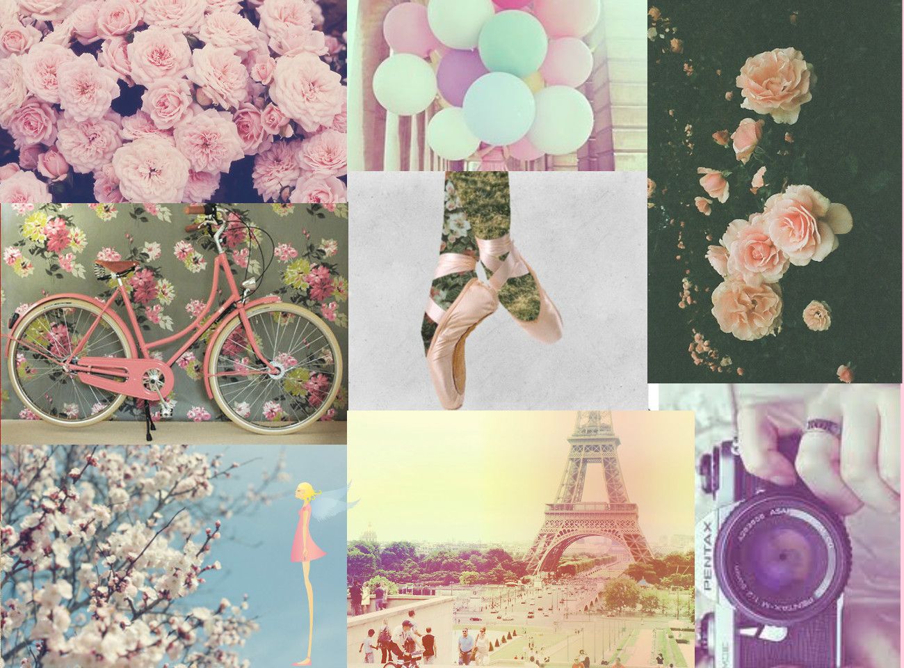 Girly Vintage Photography Backgrounds