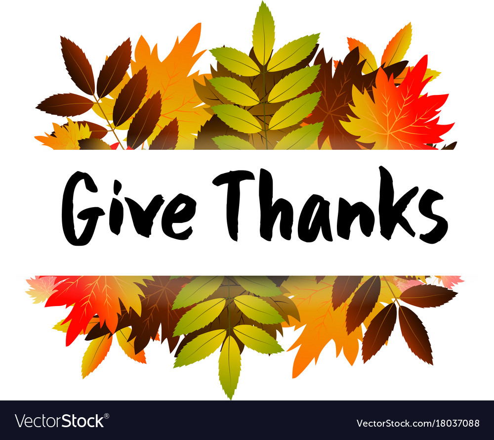 Give Thanks Background