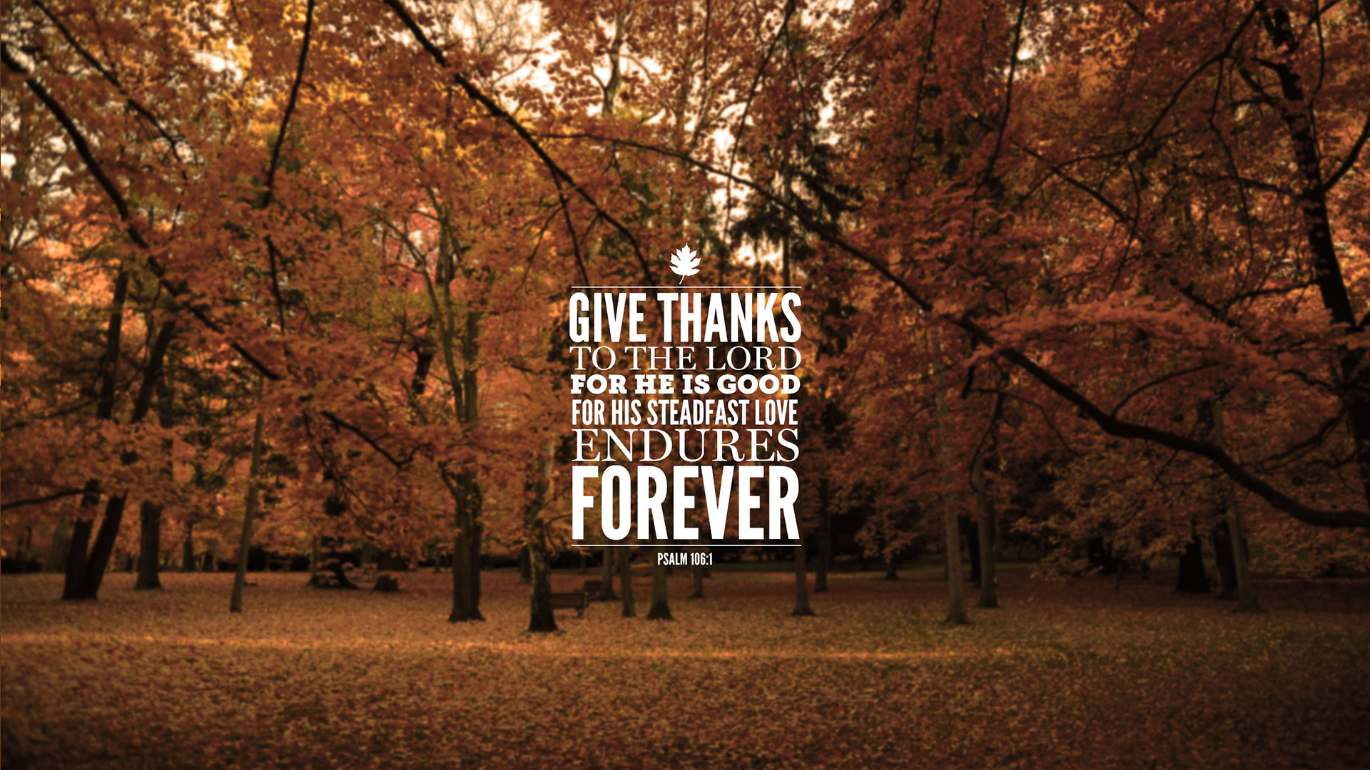 Give Thanks Background