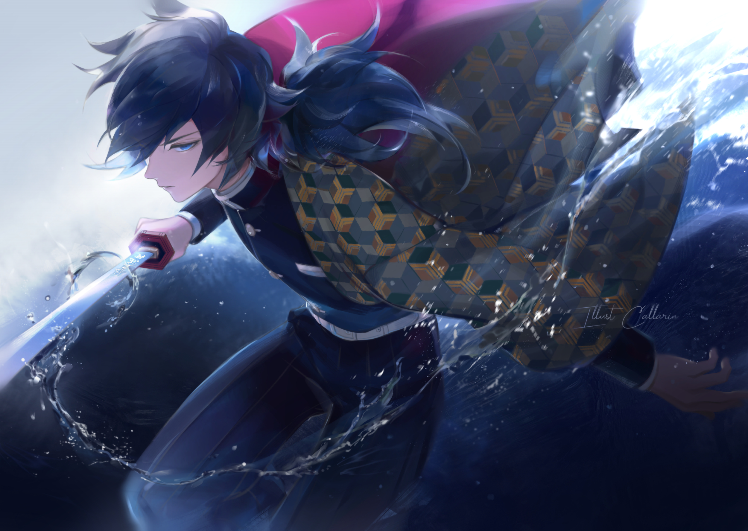 Giyuu Tomioka Art Wallpapers