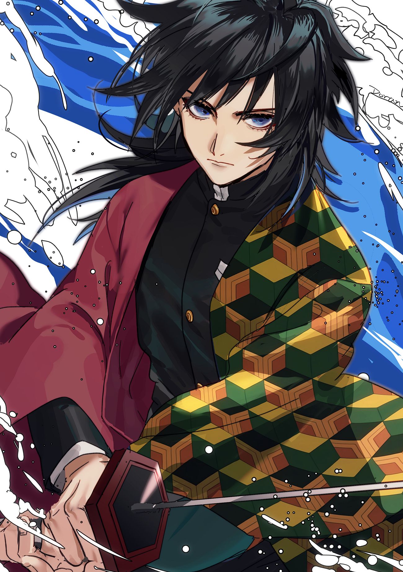 Giyuu Tomioka Art Wallpapers