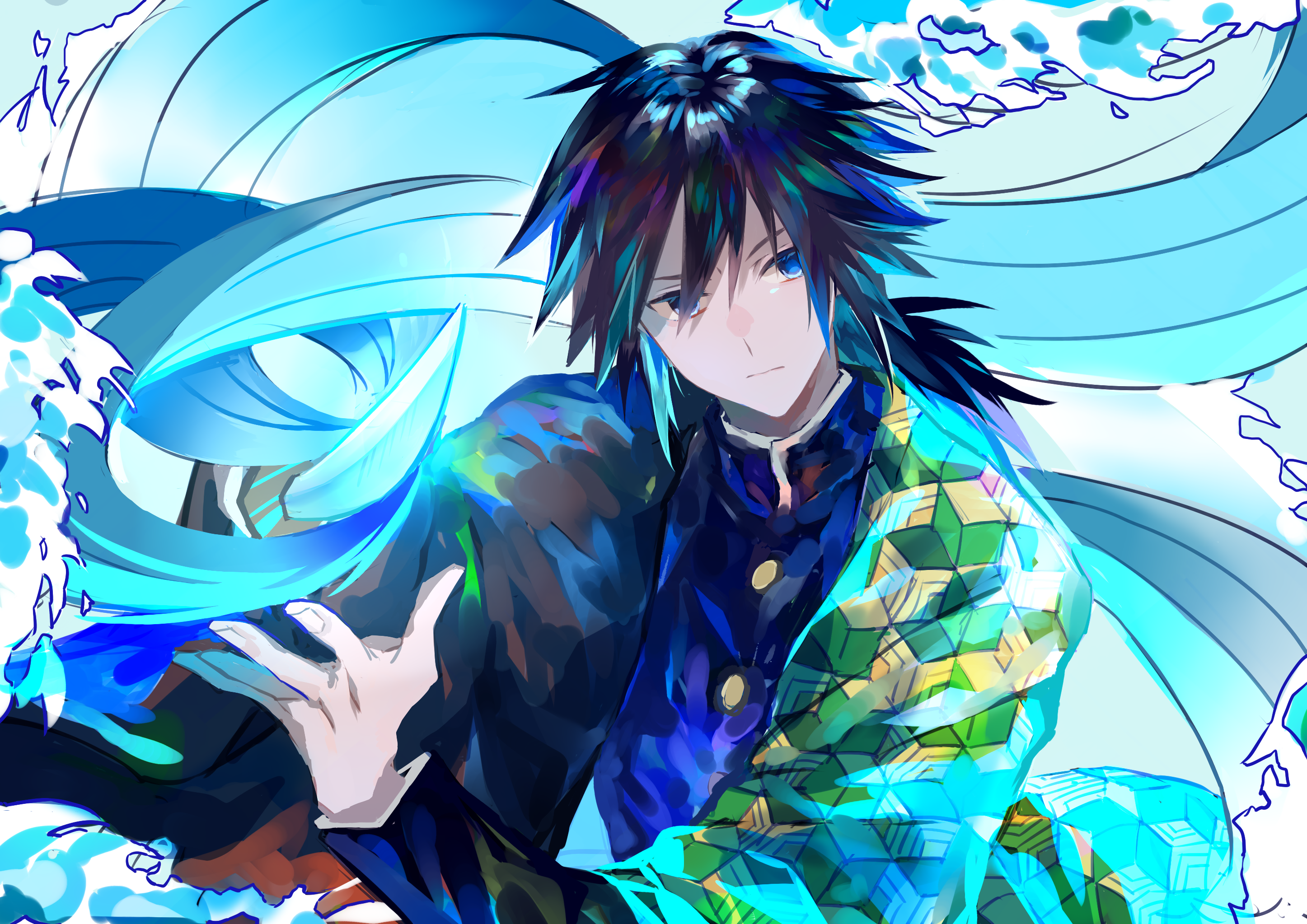 Giyuu Tomioka Art Wallpapers