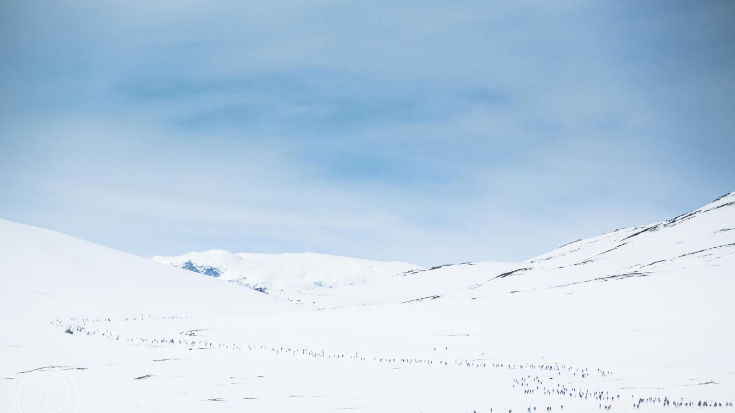 Glacier Hills At Winter Wallpapers