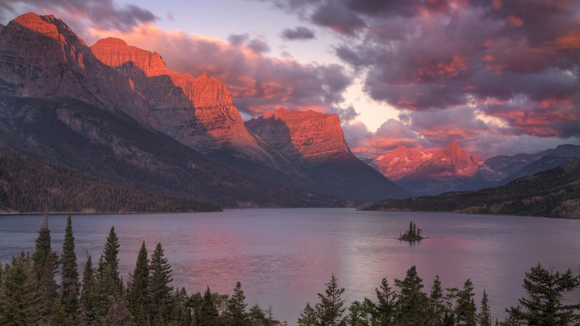 Glacier National Park Sunrise Wallpapers