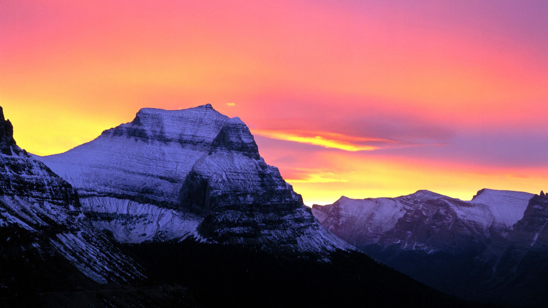 Glacier National Park Sunrise Wallpapers