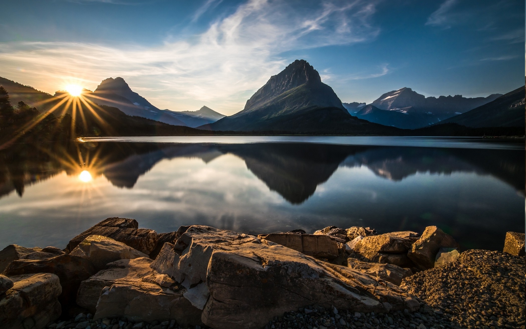 Glacier National Park Sunrise Wallpapers