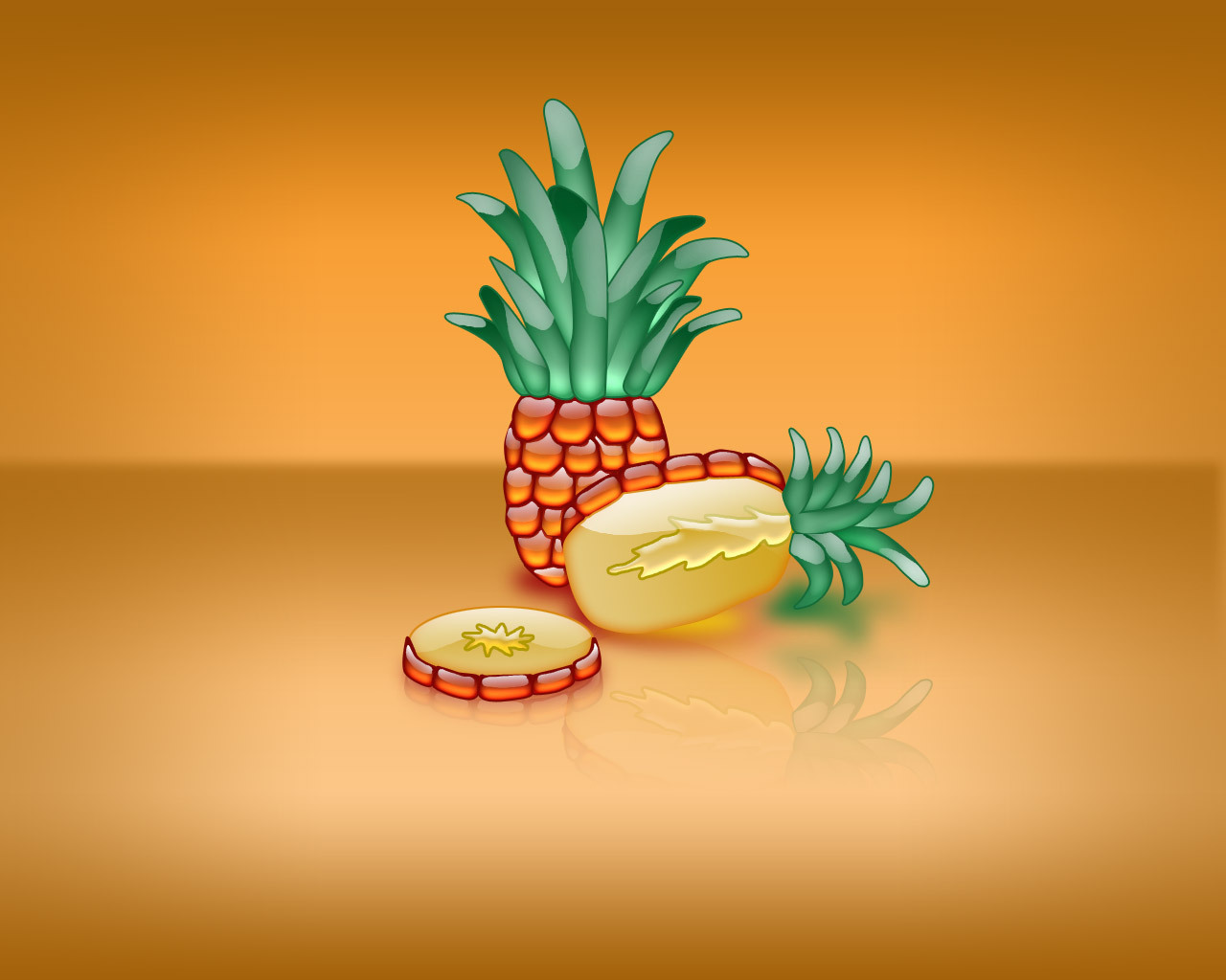 Glass Fruit Wallpapers