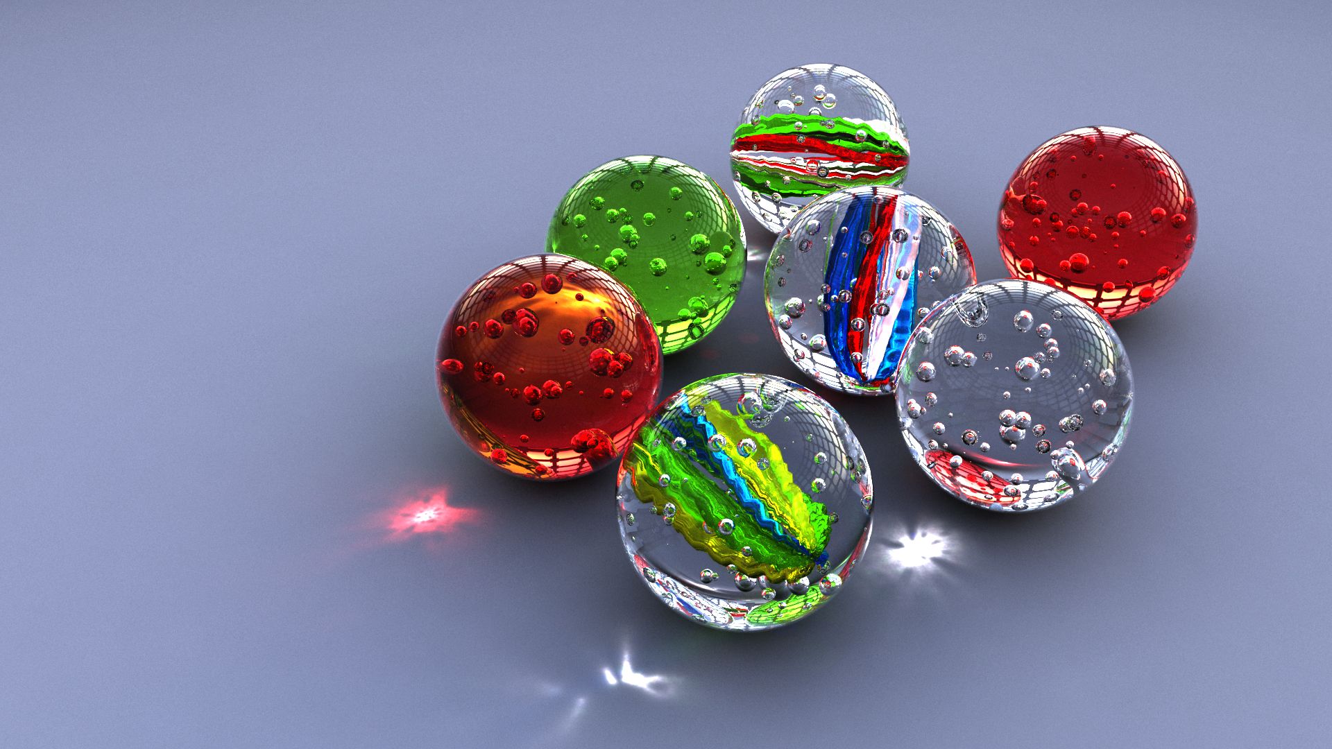 Glass Marbles Wallpapers