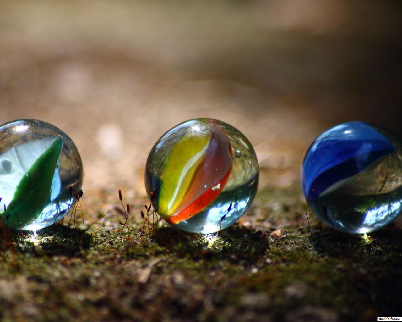 Glass Marbles Wallpapers