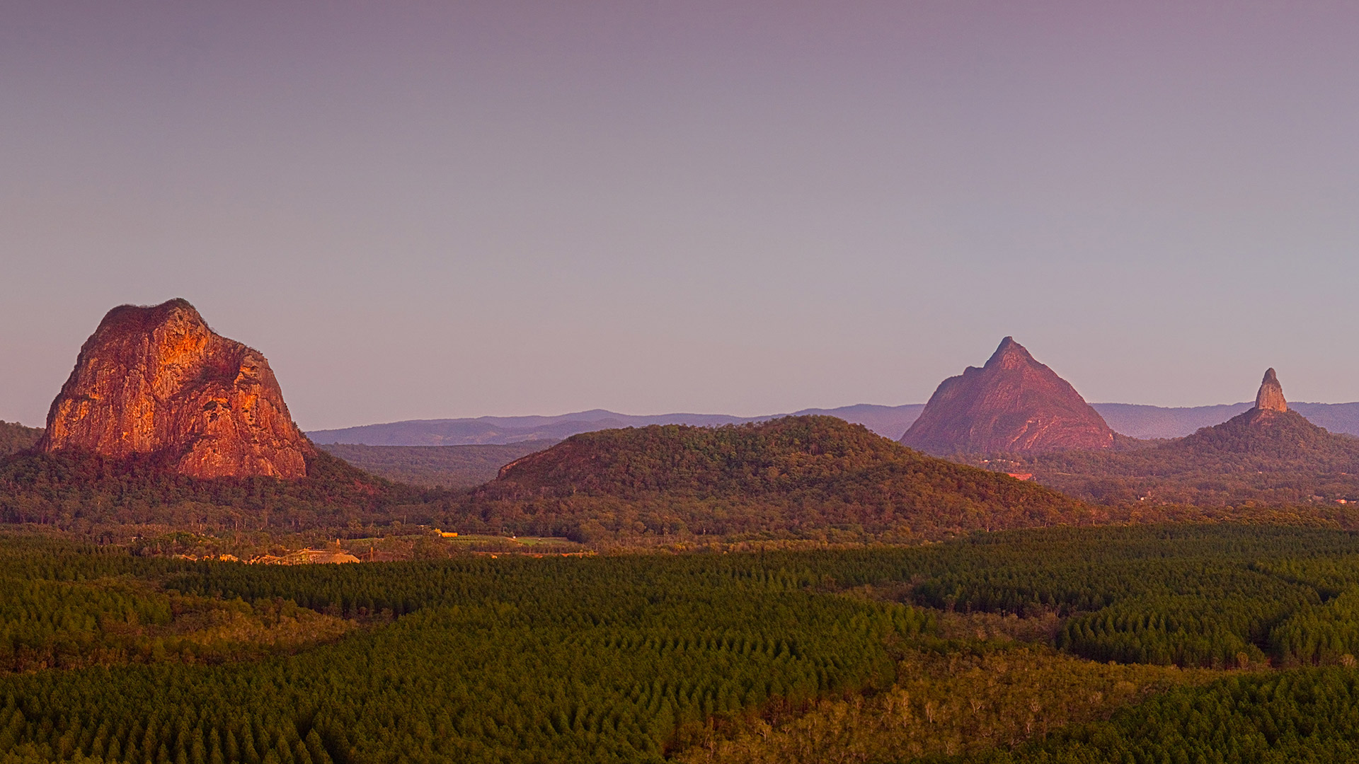 Glasshouse Mountains Wallpapers