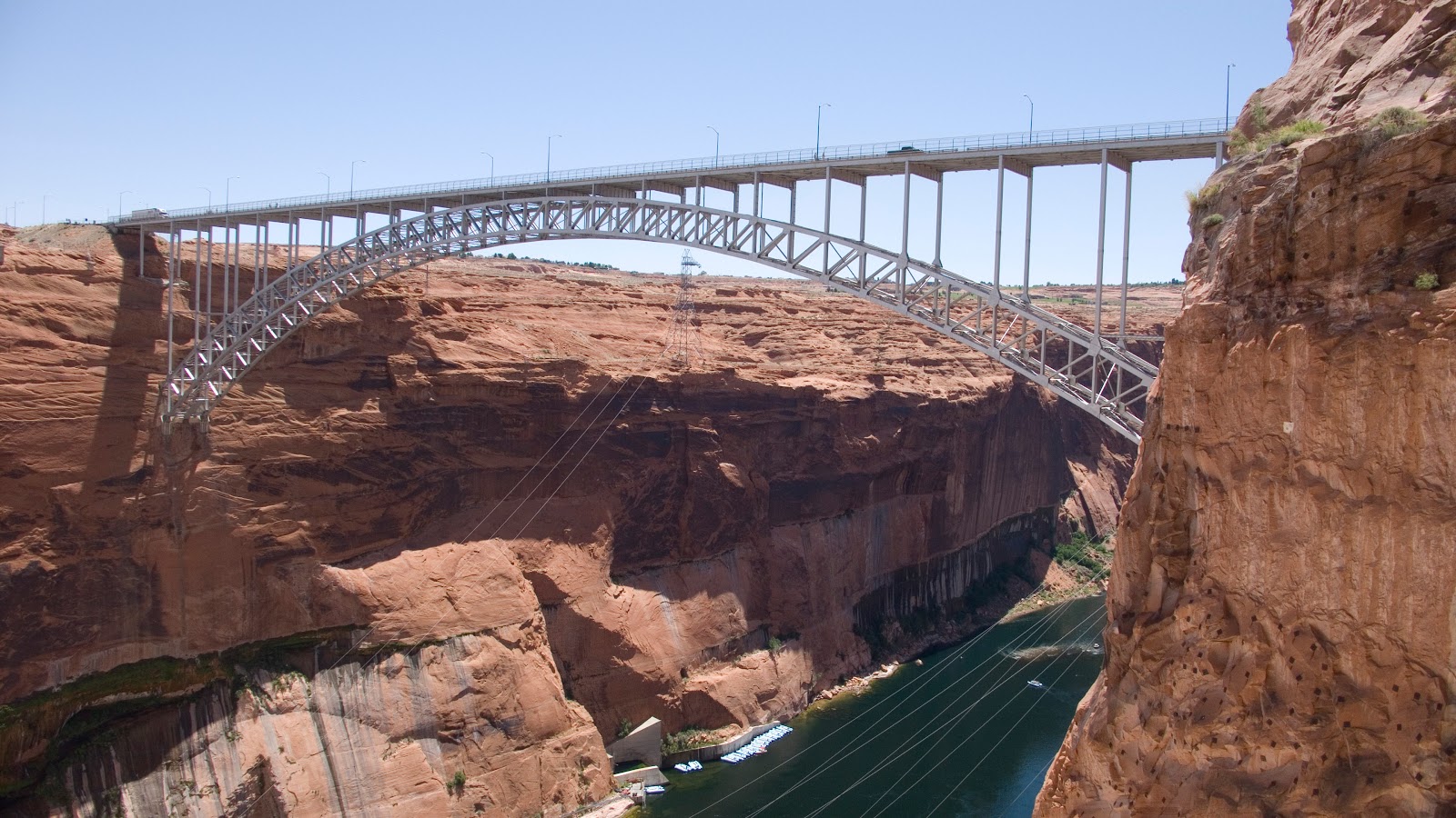 Glen Canyon Dam Bridge Wallpapers