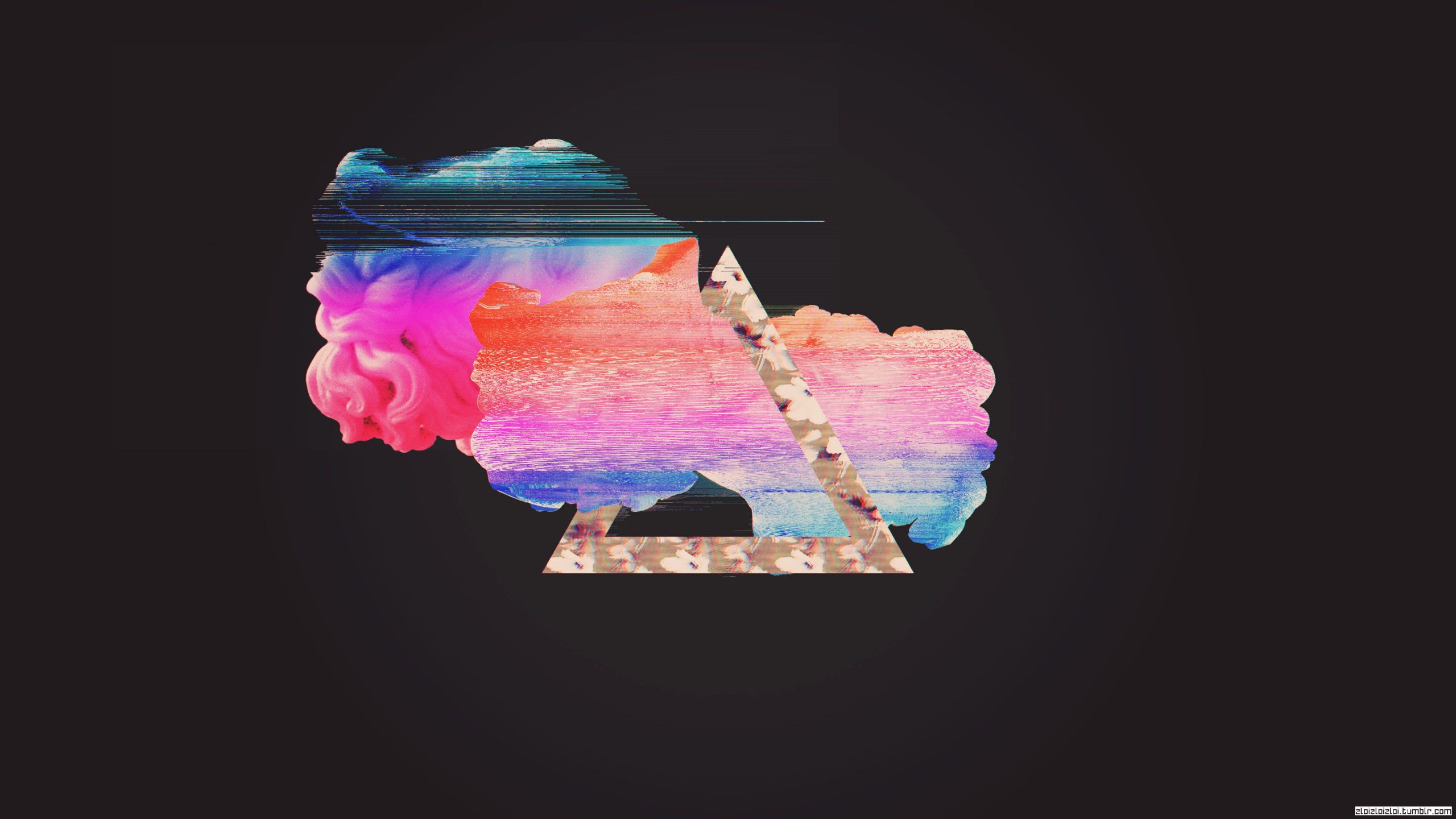 Glitch Vaporwave Wallpapers