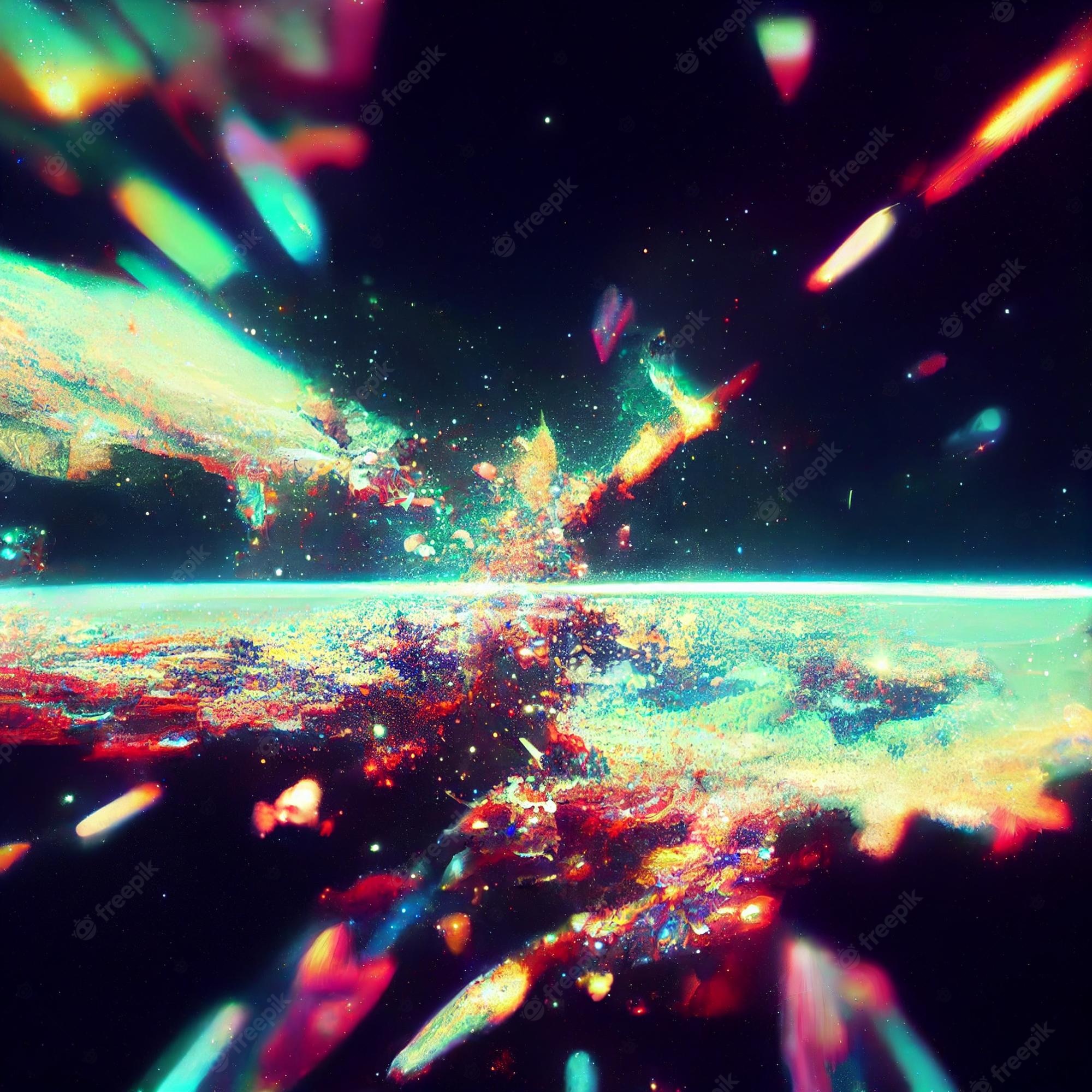 Glitchy Background