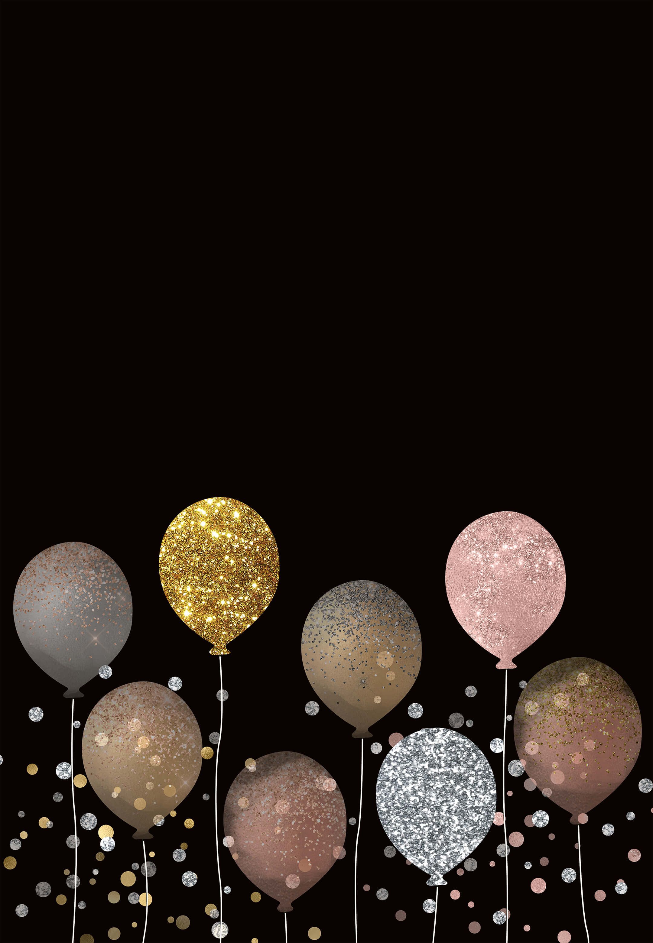 Glitter Balloon Wallpapers