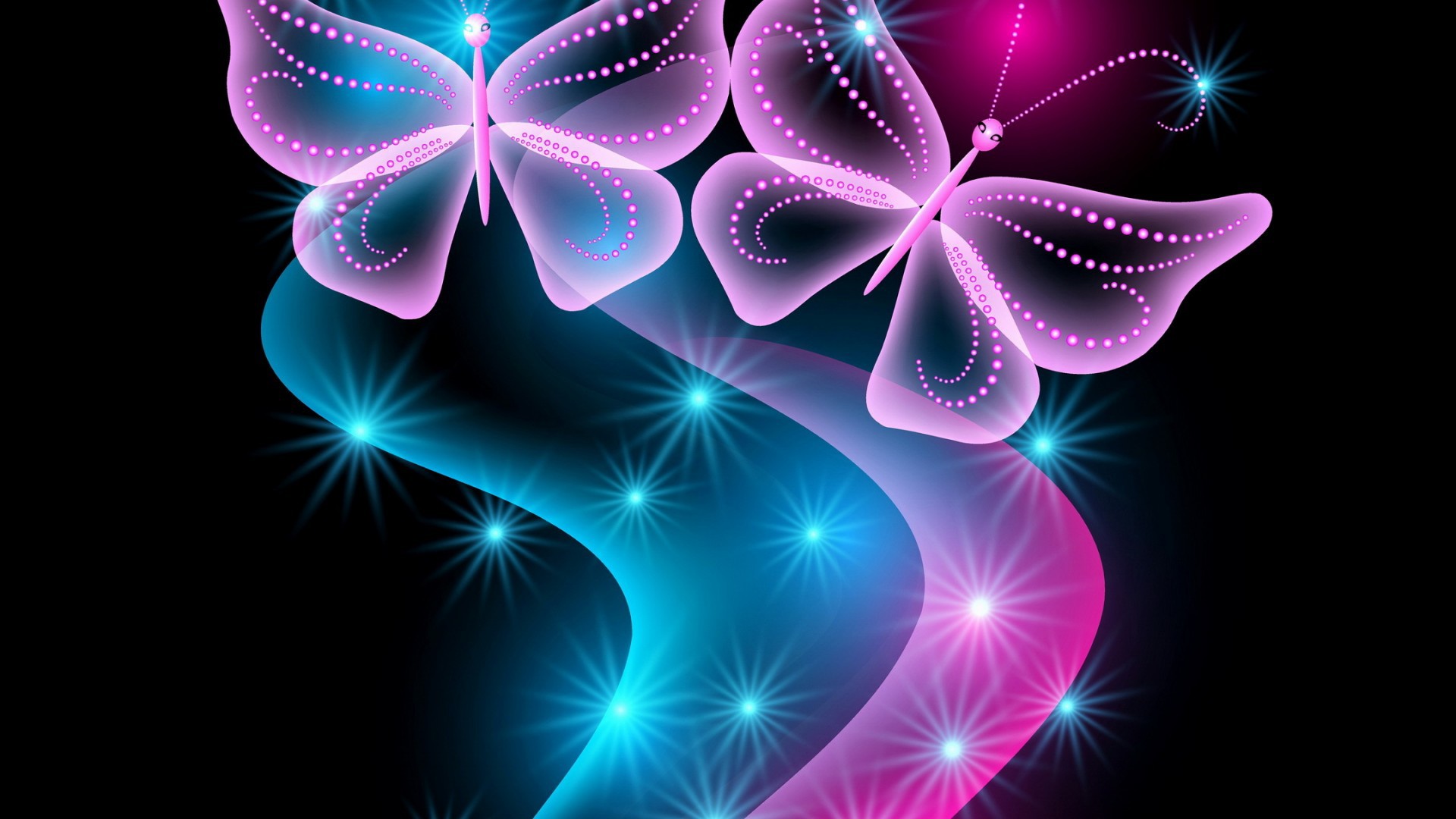 Glitter Butterfly Wallpapers