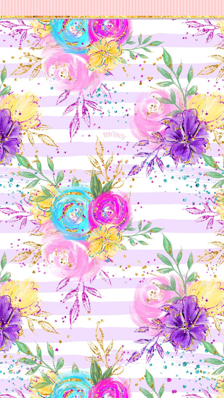 Glitter Flower Wallpapers