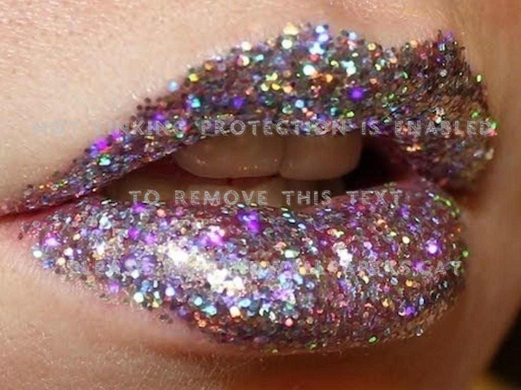 Glitter Lips Wallpapers