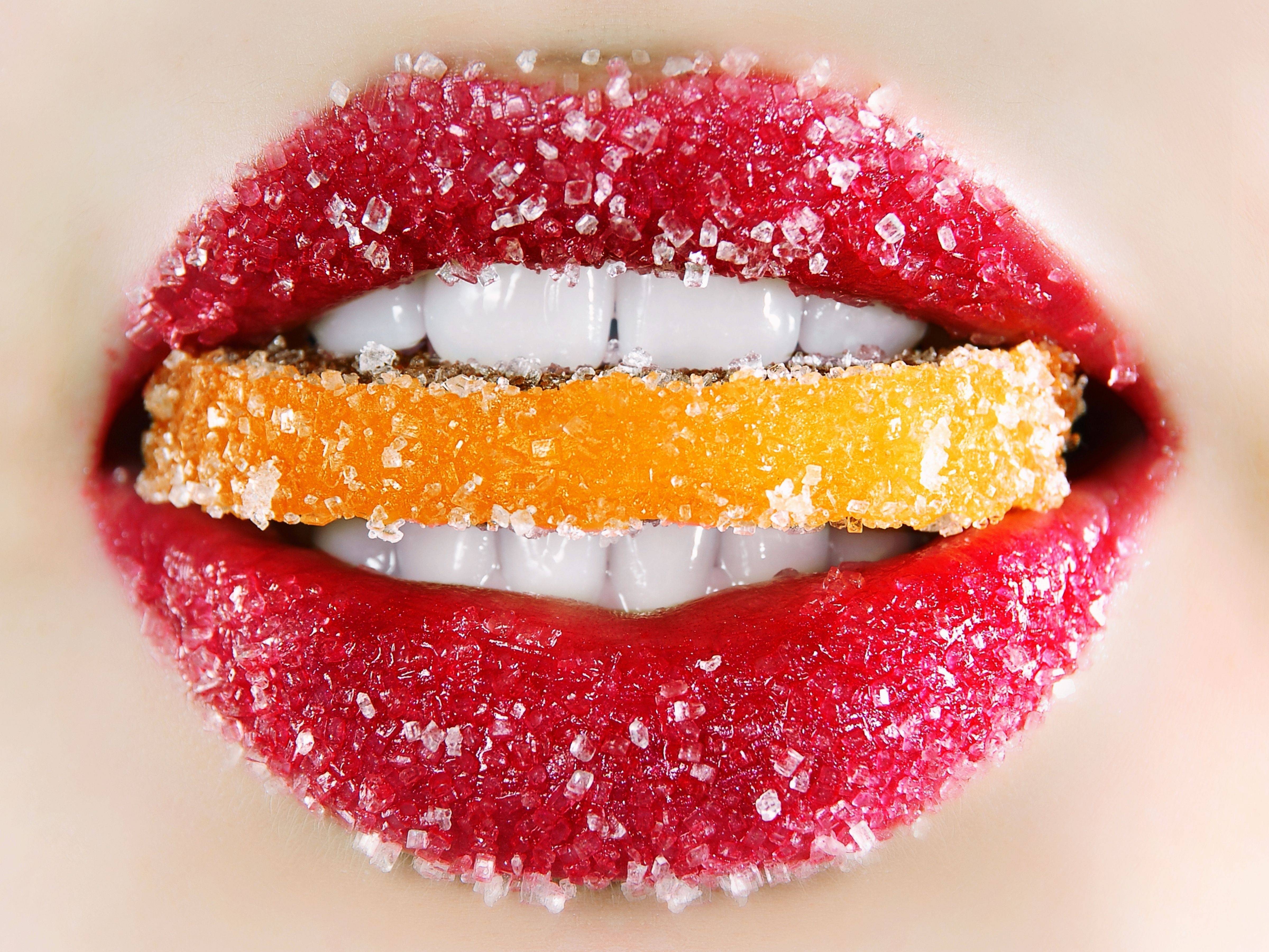 Glitter Lips Wallpapers