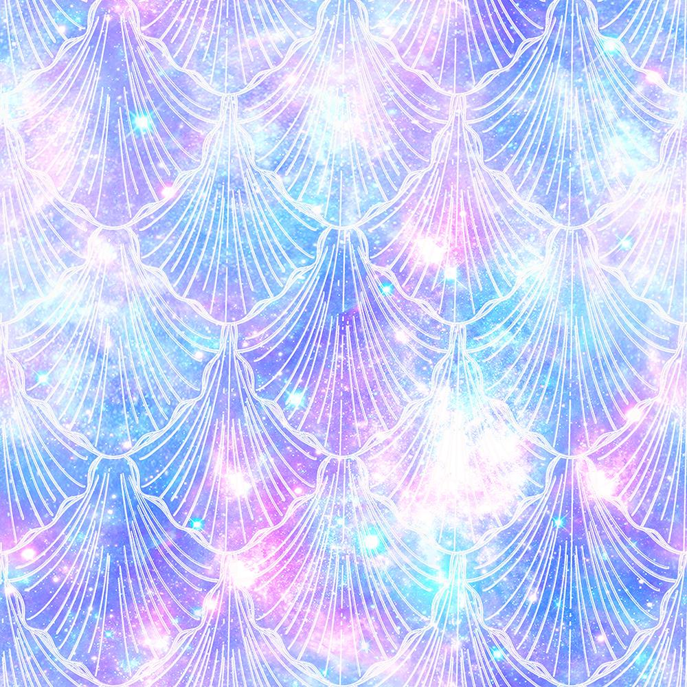 Glitter Mermaid Background