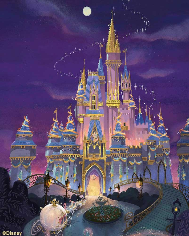 Glowing Magical Castle
 Wallpapers