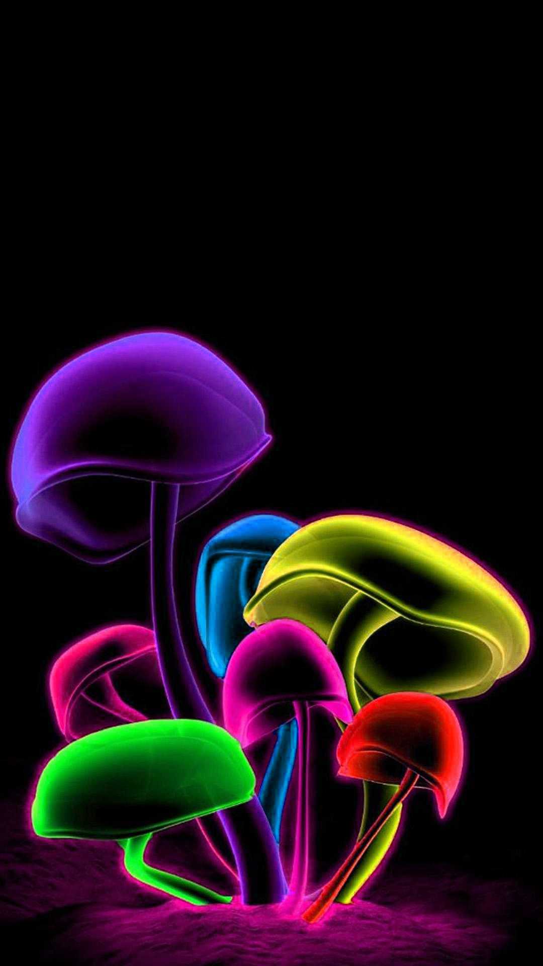 Glowing Mushroom Hd Wallpapers