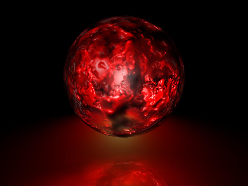 Glowing Sphere Digital Art Wallpapers