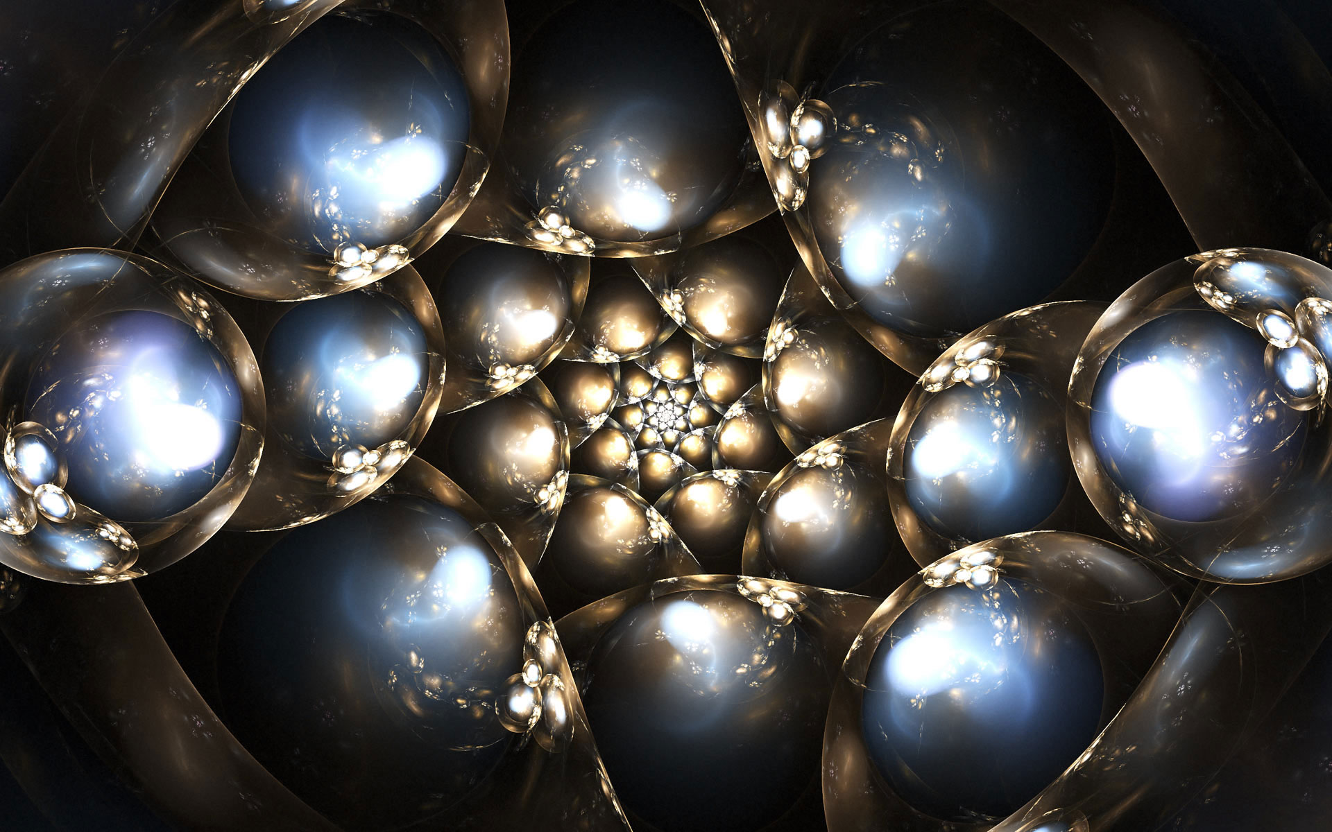 Glowing Sphere Digital Art Wallpapers