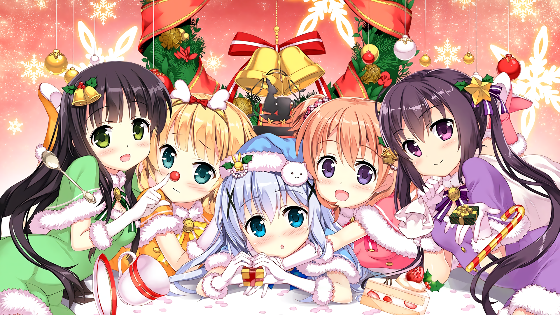 Gochuumon Wa Usagi Desu Ka Wallpapers