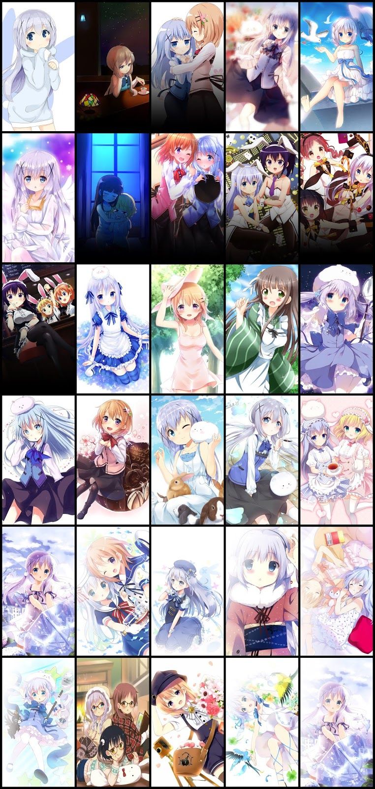 Gochuumon Wa Usagi Desu Ka Wallpapers