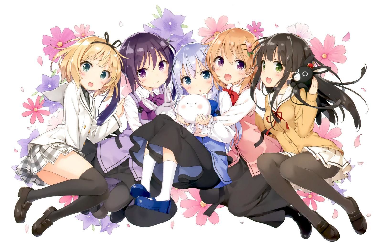 Gochuumon Wa Usagi Desu Ka Wallpapers