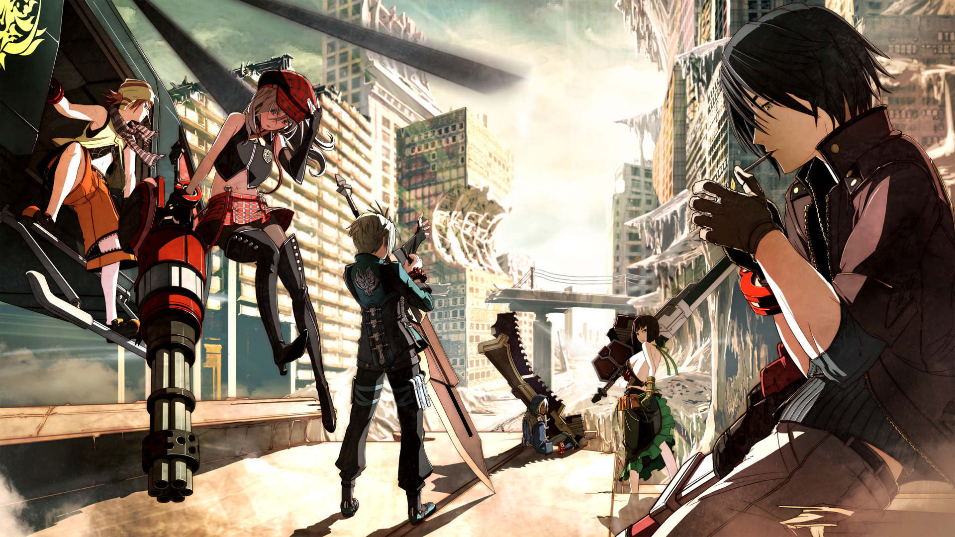 God Eater 2 Rage Burst Wallpapers