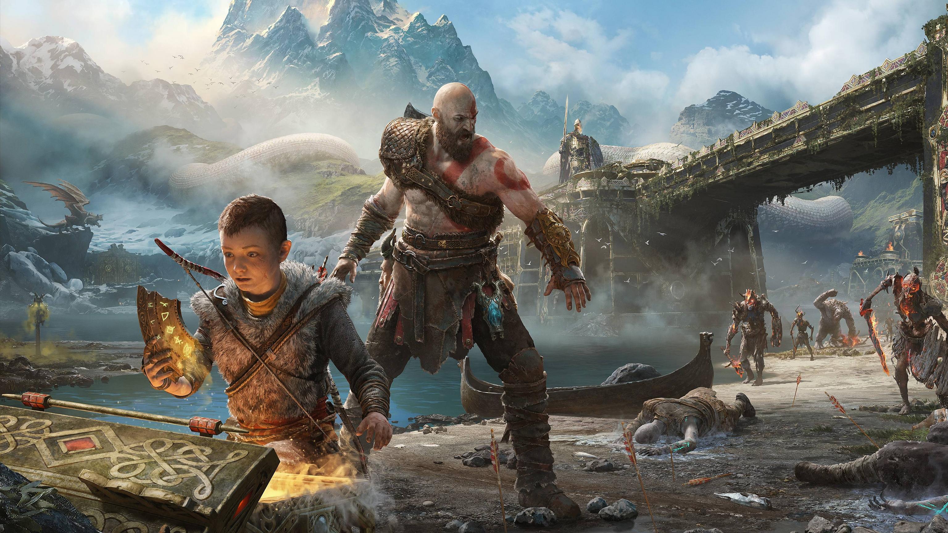 God Of War 4K Wallpapers