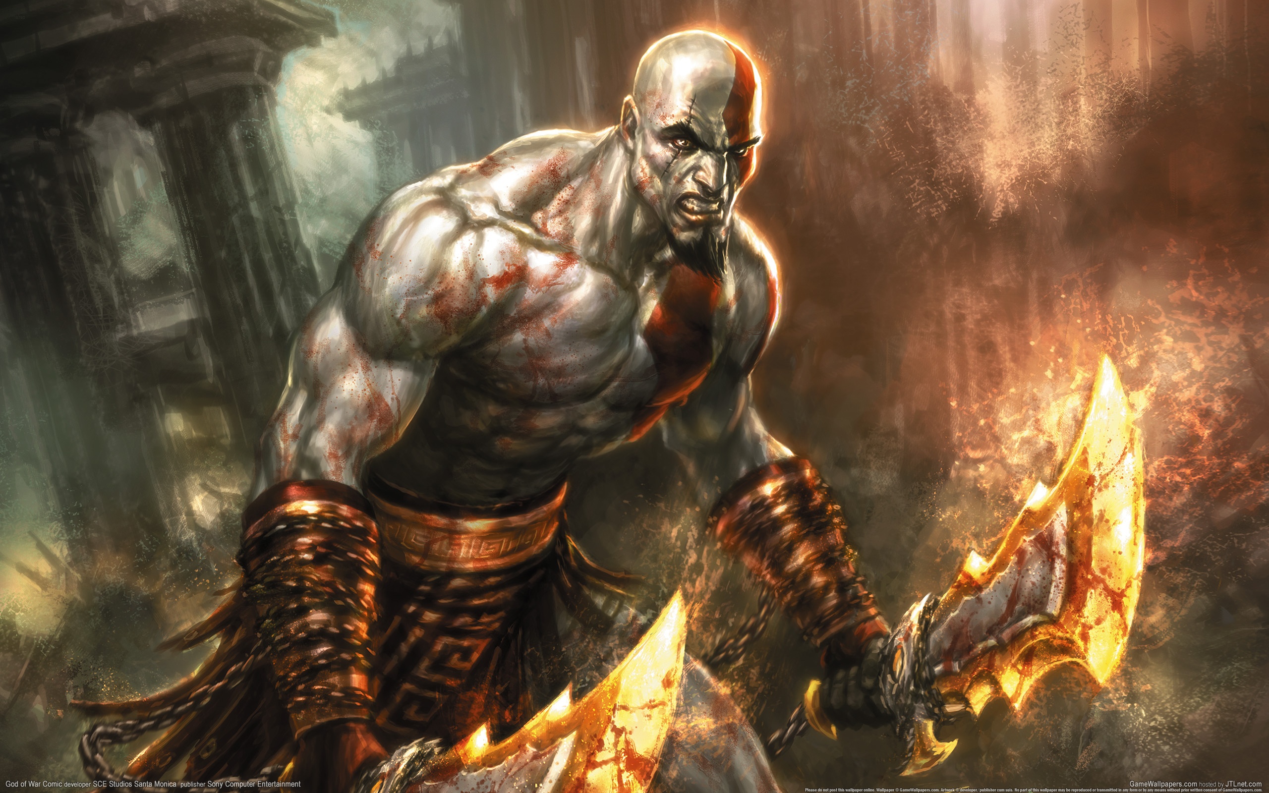 God of War Comic Wallpapers