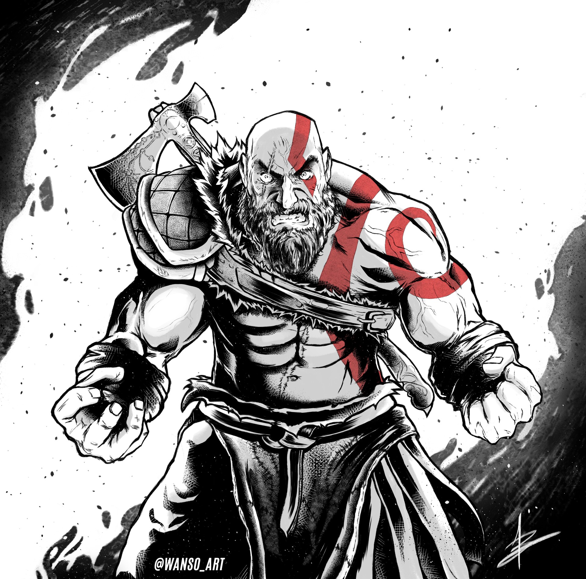 God of War Comic Wallpapers