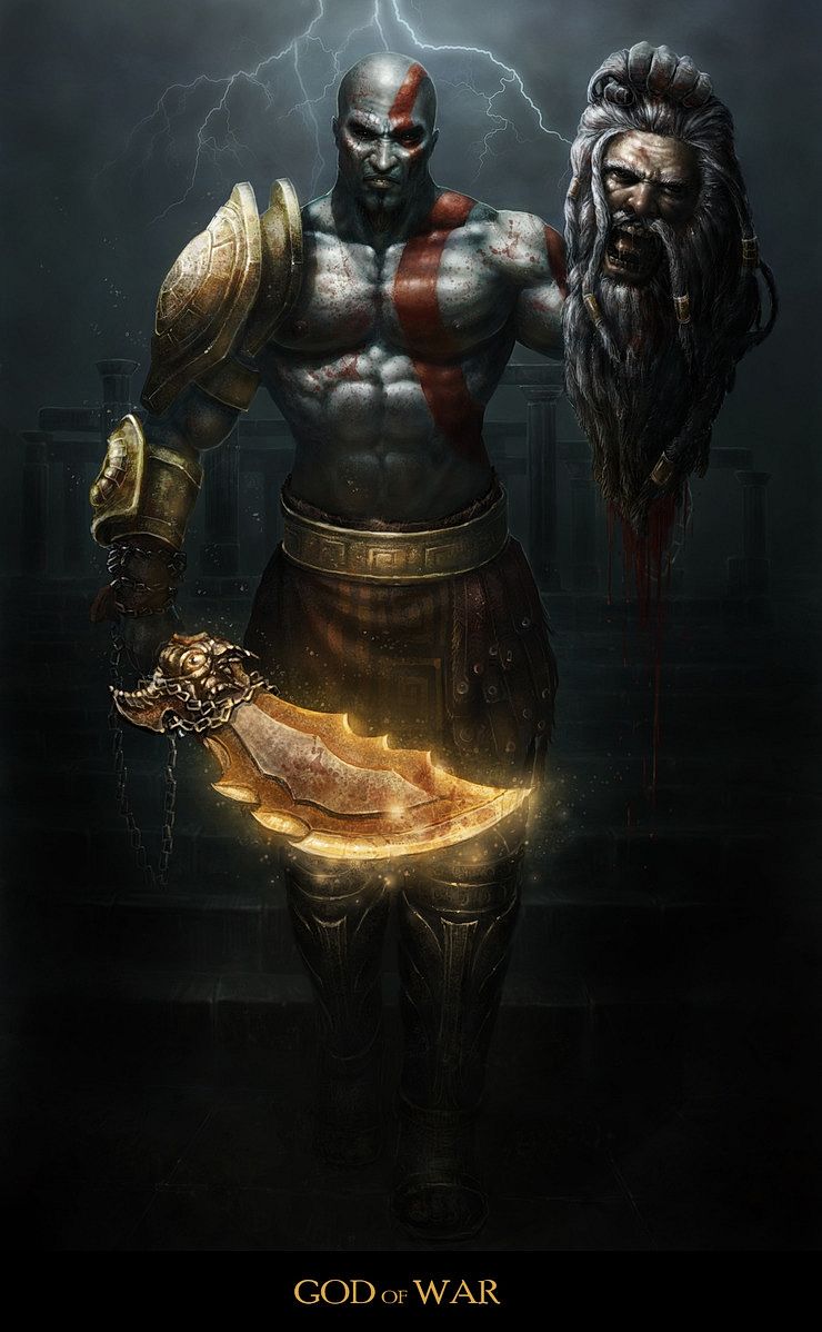 God Of War FanArt Wallpapers