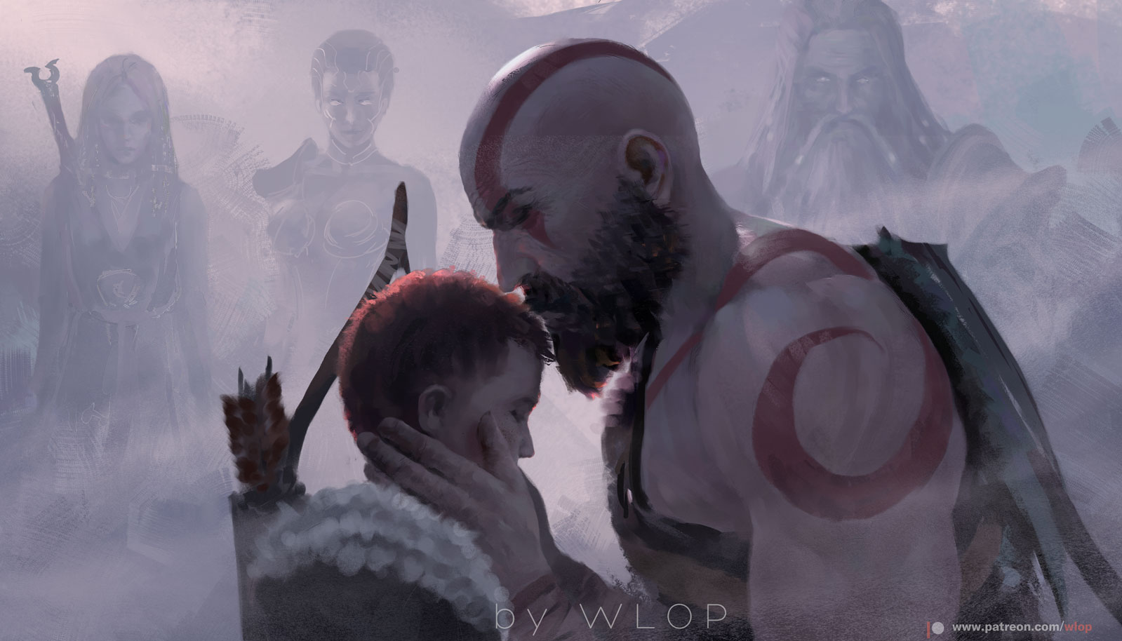 God Of War FanArt Wallpapers