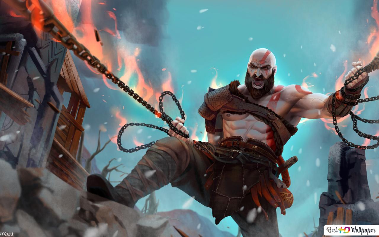 God Of War FanArt Wallpapers